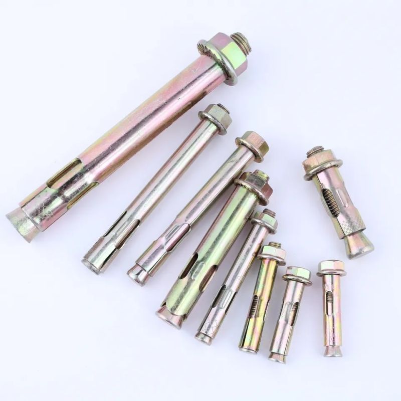 thumbnail image 2 of 6) Concrete Wedge Anchor Bolts 3/4 X 10 Includes Nuts & Washers 2 of 14